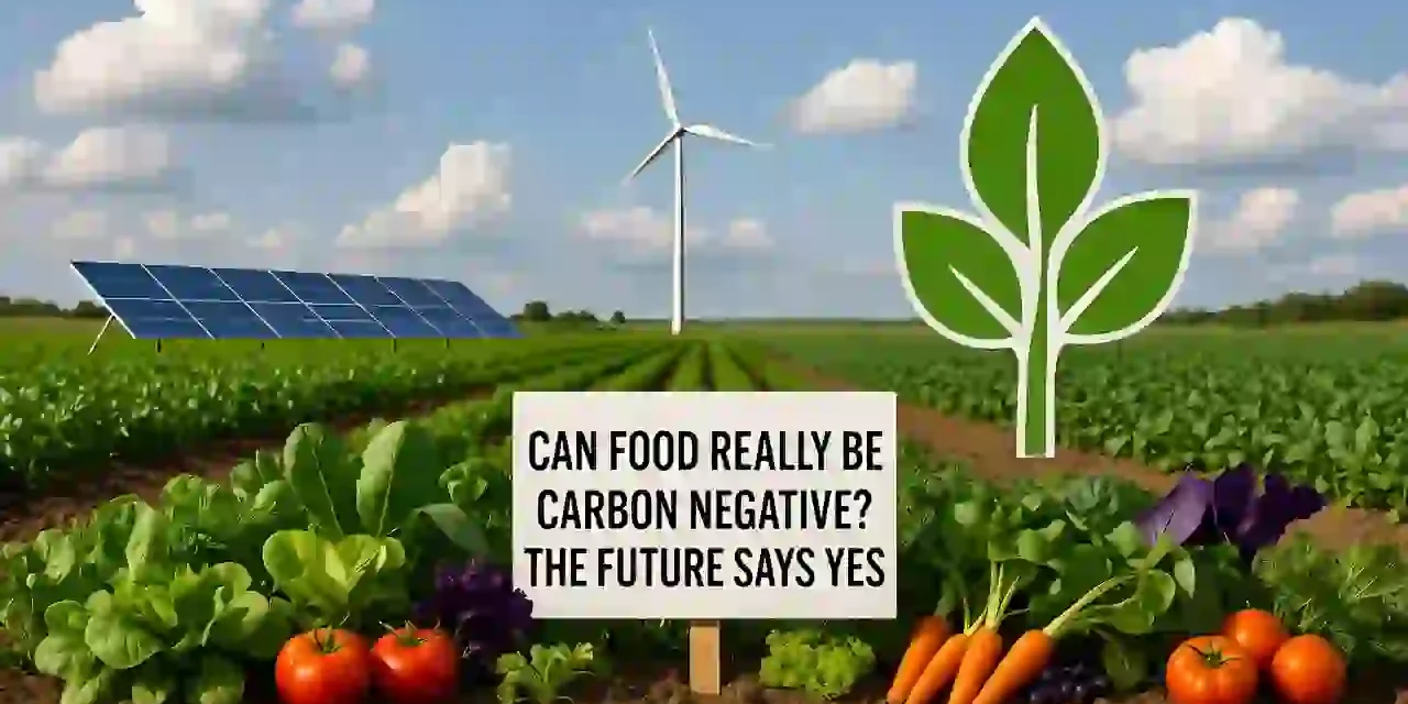 Can Food Really Be Carbon Negative? The Future Says Yes