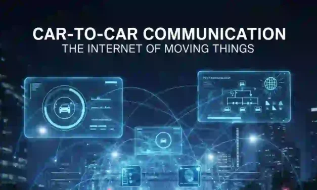 Car-to-Car Communication: The Internet of Moving Things