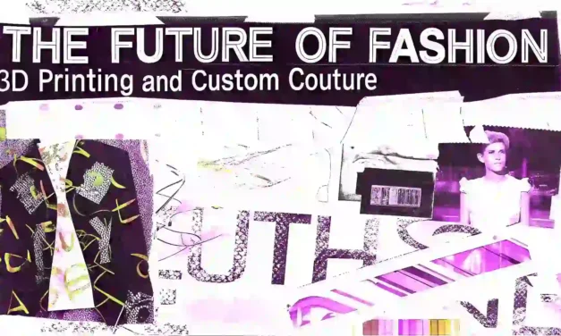 The Future of Fashion: 3D Printing and Custom Couture