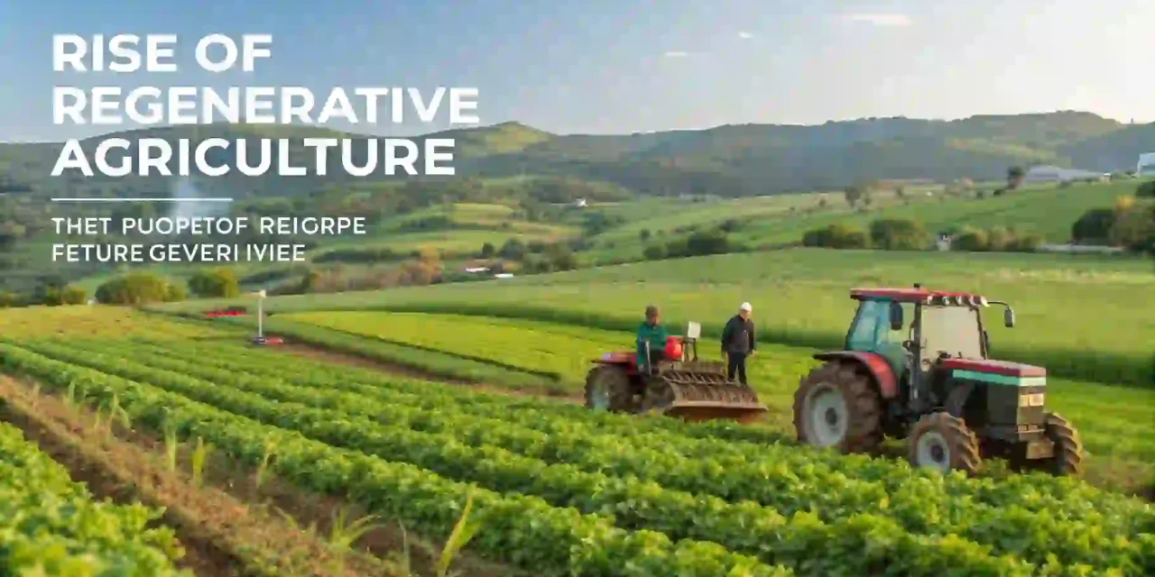 The Rise of Regenerative Agriculture: Farming for the Future