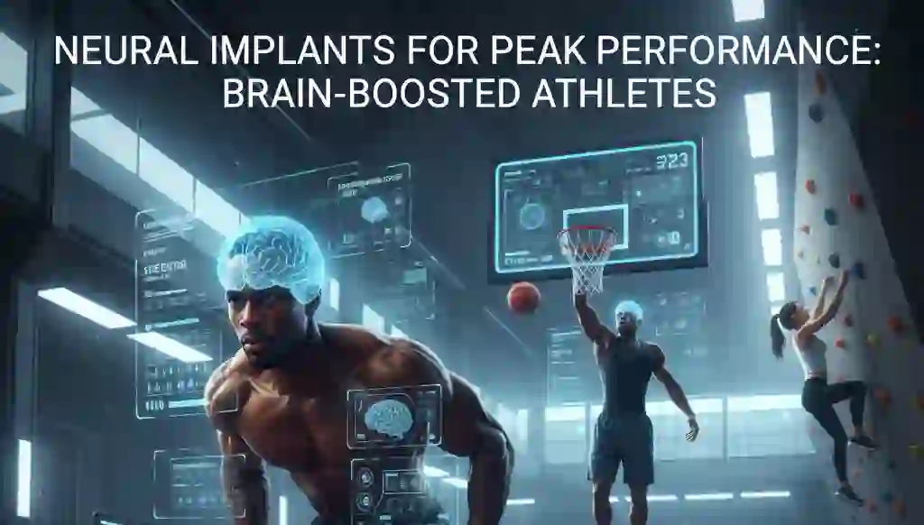 Neural Implants for Peak Performance: Brain-Boosted Athletes