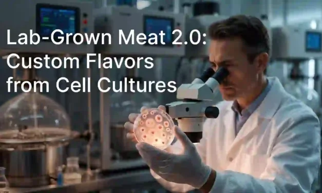 Lab-Grown Meat 2.0: Custom Flavors from Cell Cultures